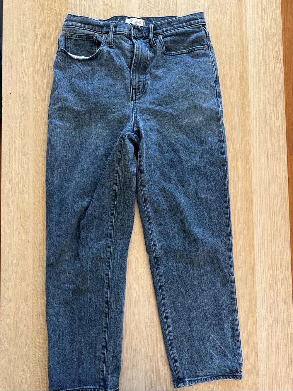 Madewell The Dadjean Mid-Rise Relaxed Jeans - Size 28